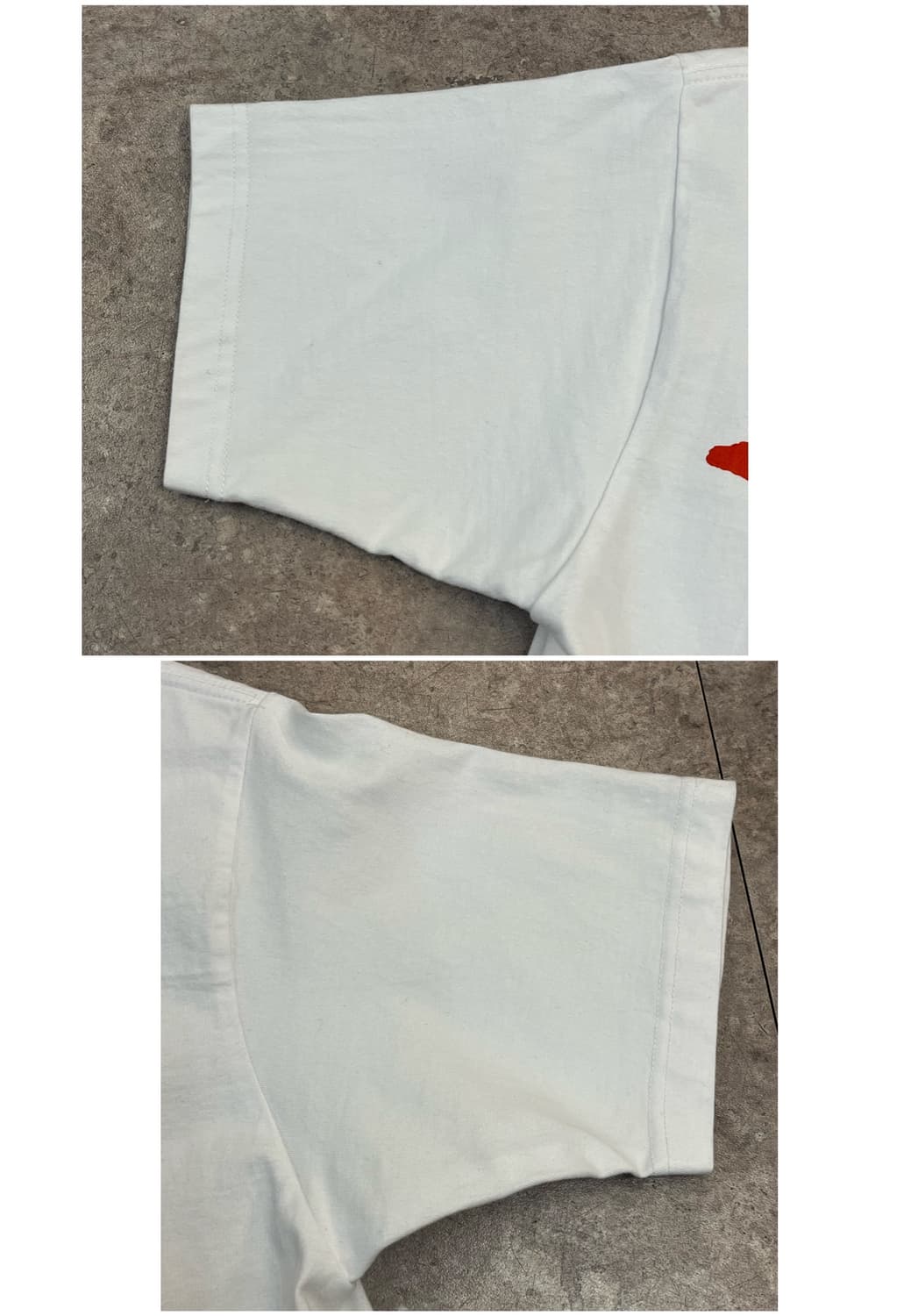 스투시 빌트 터프 반팔티 화이트 S #csz3657 상품이미지8