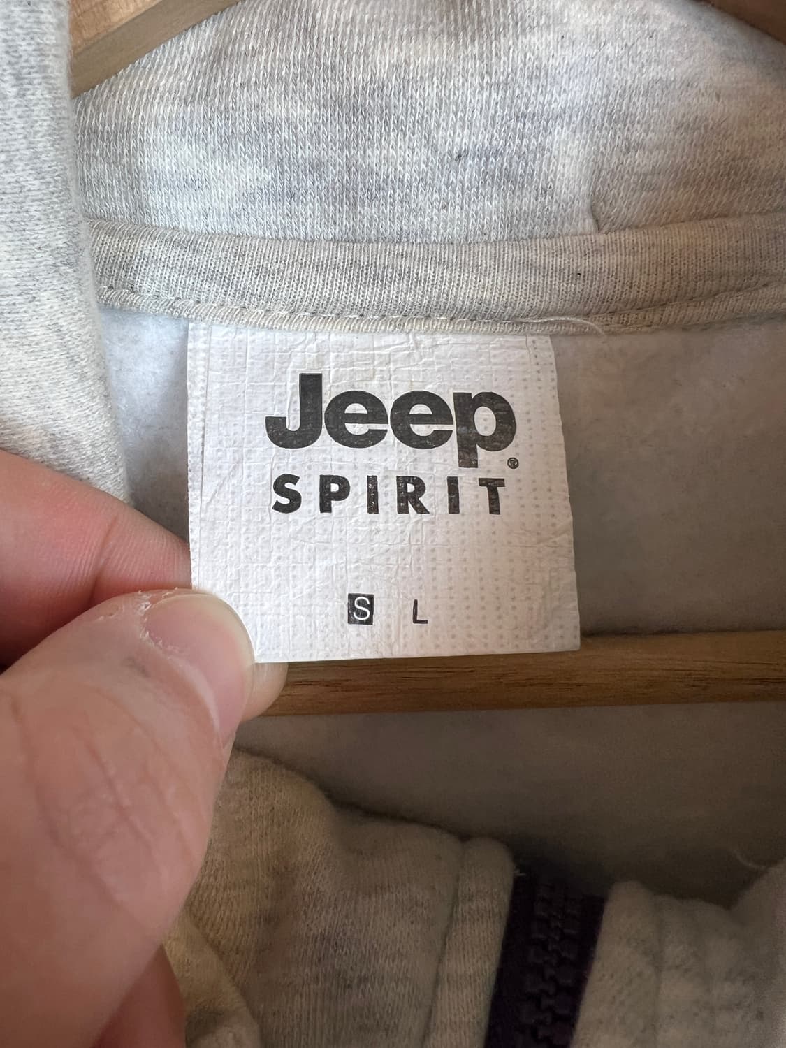 T241 Jeep Spirit 자수디테일 후드티 S 상품이미지3