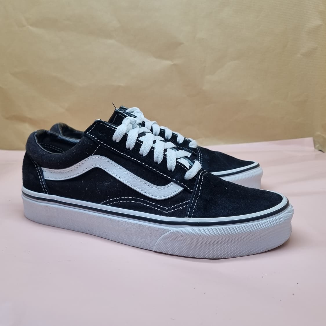 반스 올드스쿨 검흰 여성 운동화 230 상품이미지1