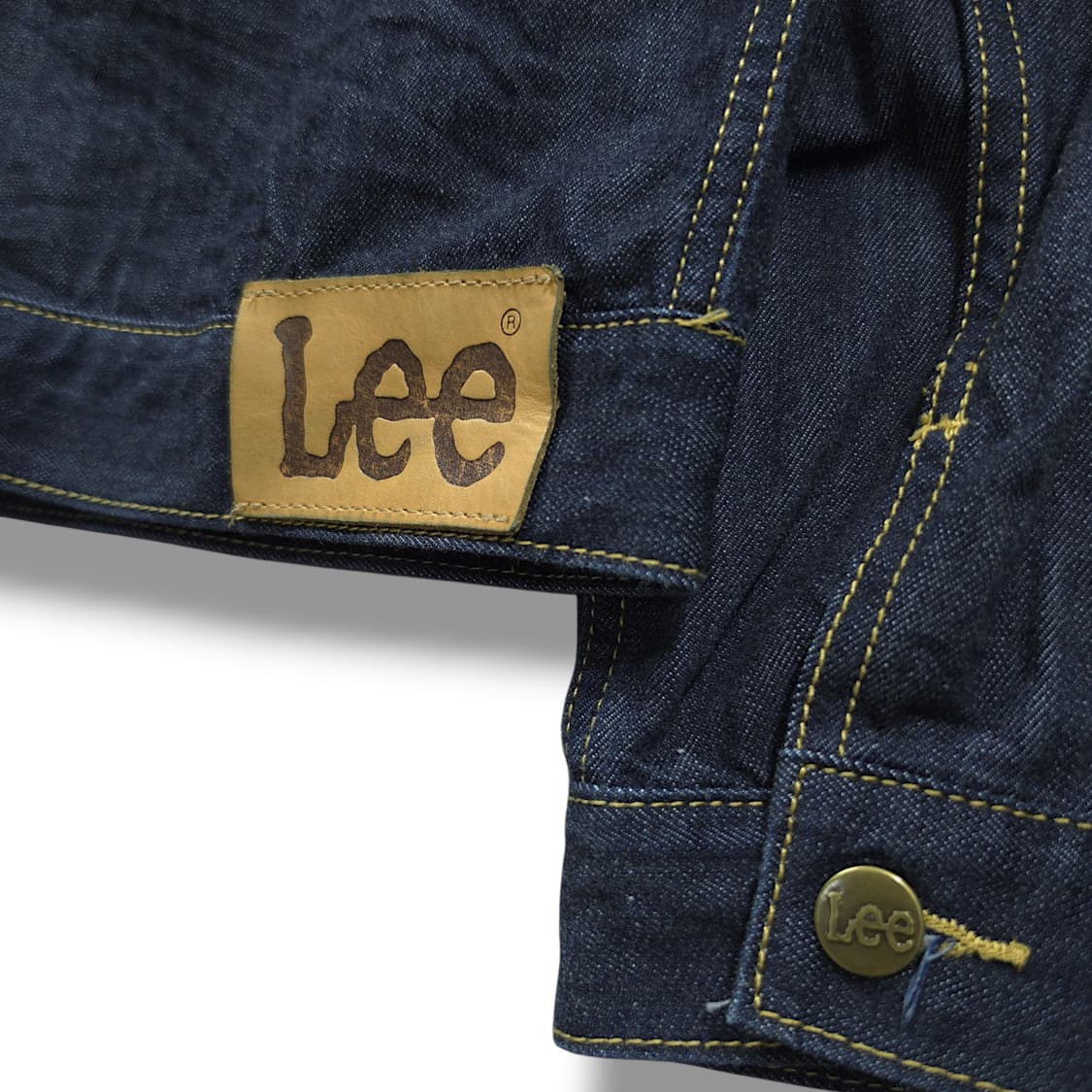 [L] 리(Lee) 인디고 데님 코듀라 트러커 자켓 상품이미지5