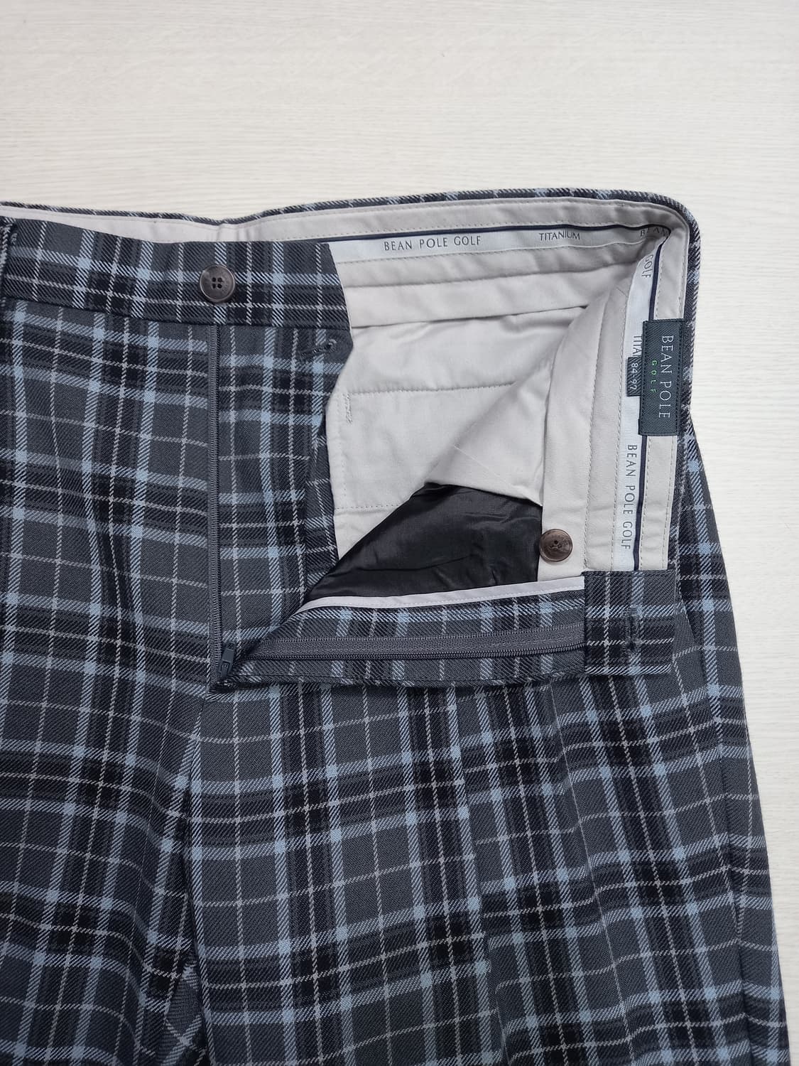 33 BEANPOLE GOLF 울 체크 골프바지 다크그레이 33-416 상품이미지6