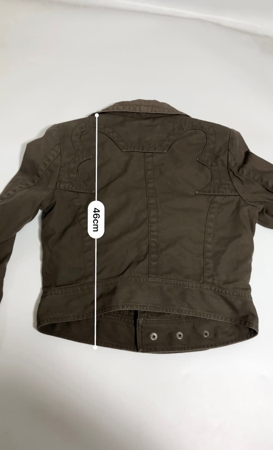 디젤 y2k 빈티지 크롭 라이더자켓 M 상품이미지9