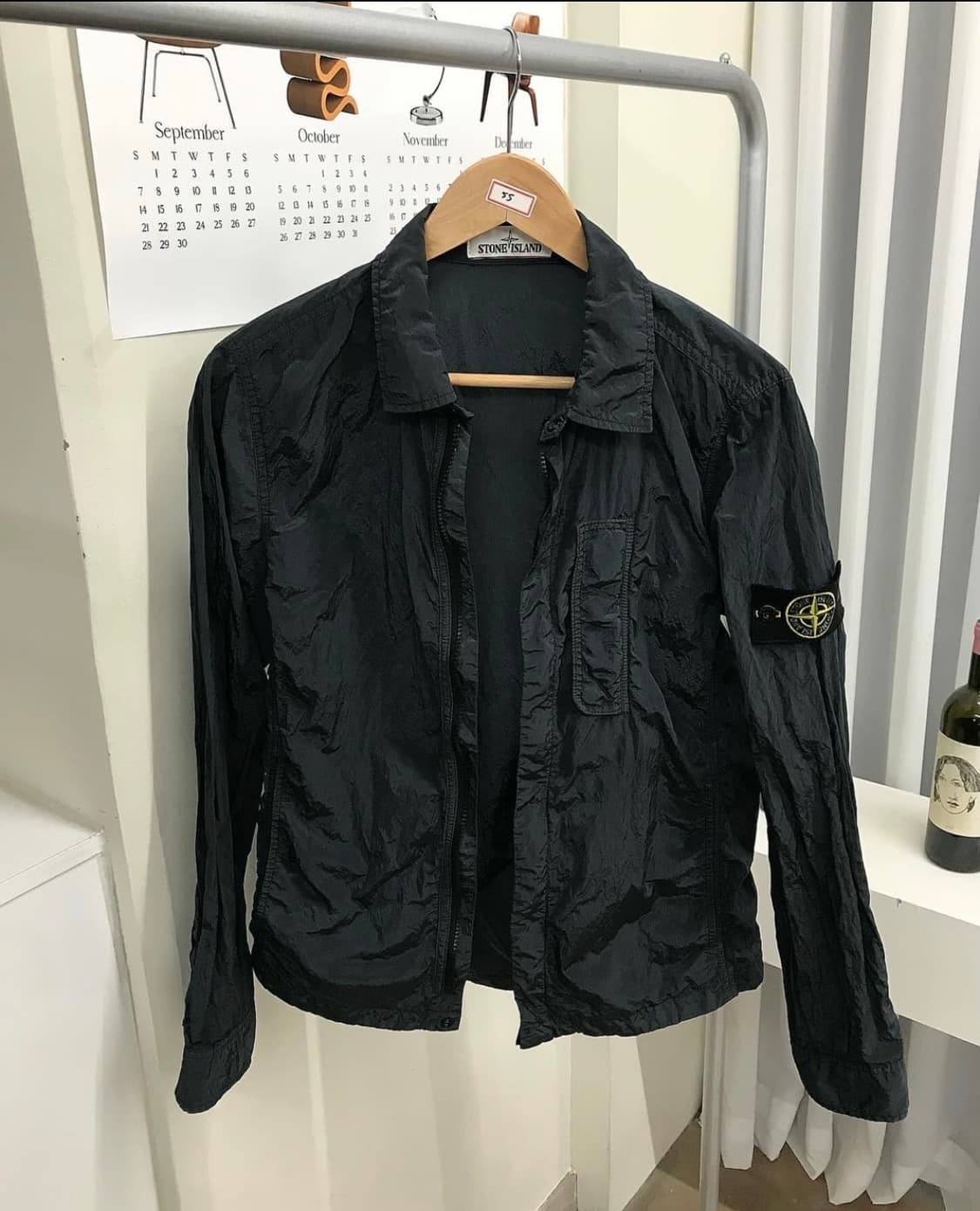 스톤아일랜드 메탈 나일론 자켓 상품이미지1