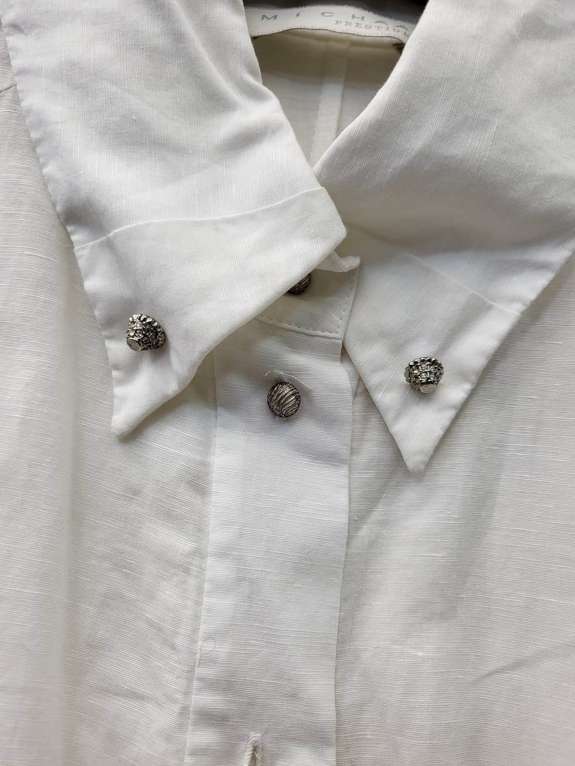 미샤 트임 블라우스 셔츠 상품이미지3