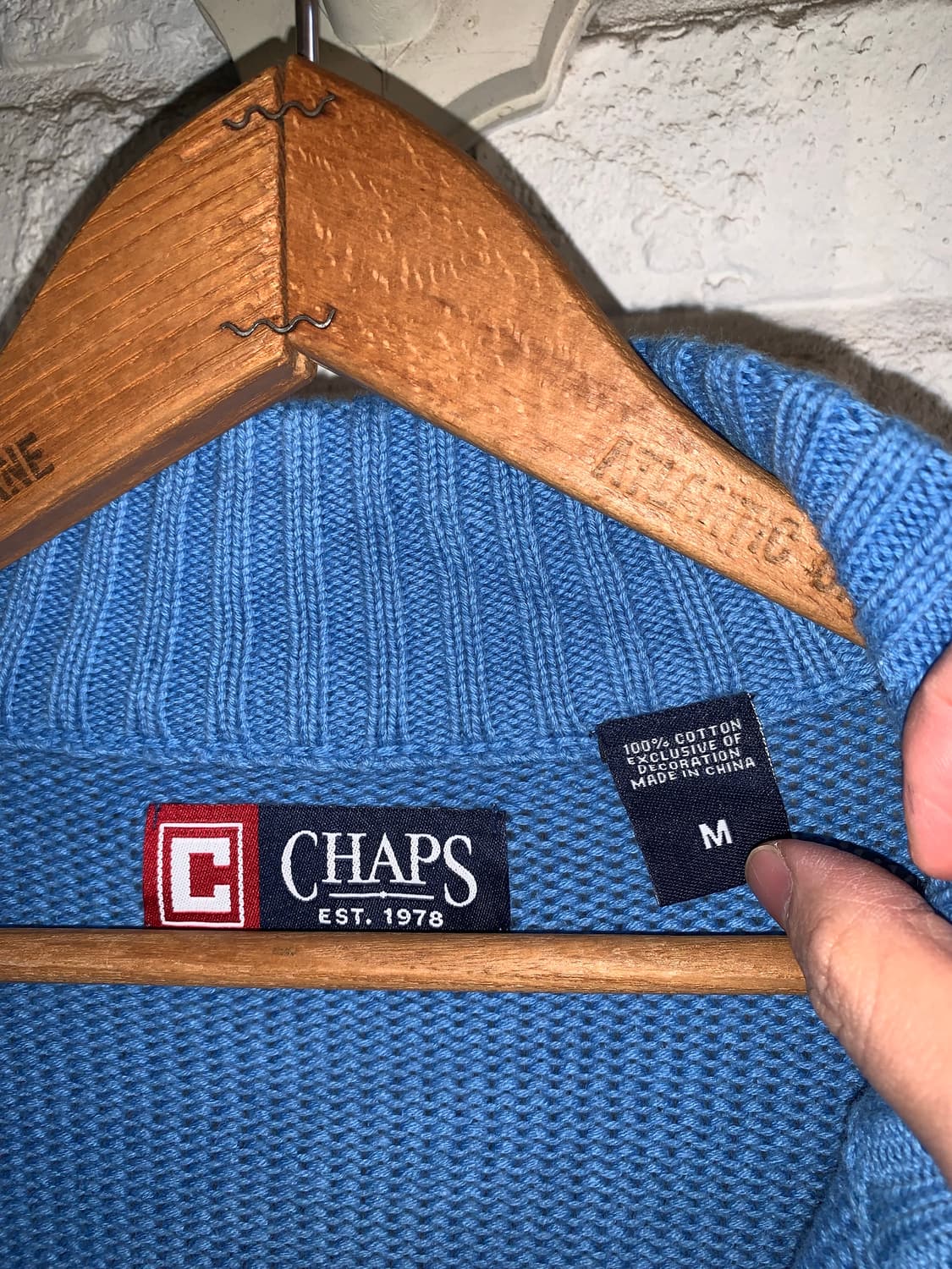 챕스 쿼터집 스웨터 95 상품이미지4