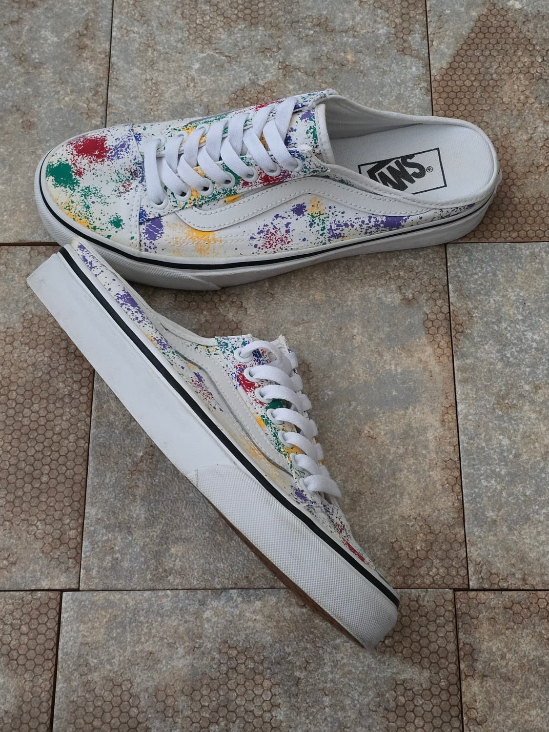 (245)반스 스타일 36 뮬 오버 스프레이 상품이미지8