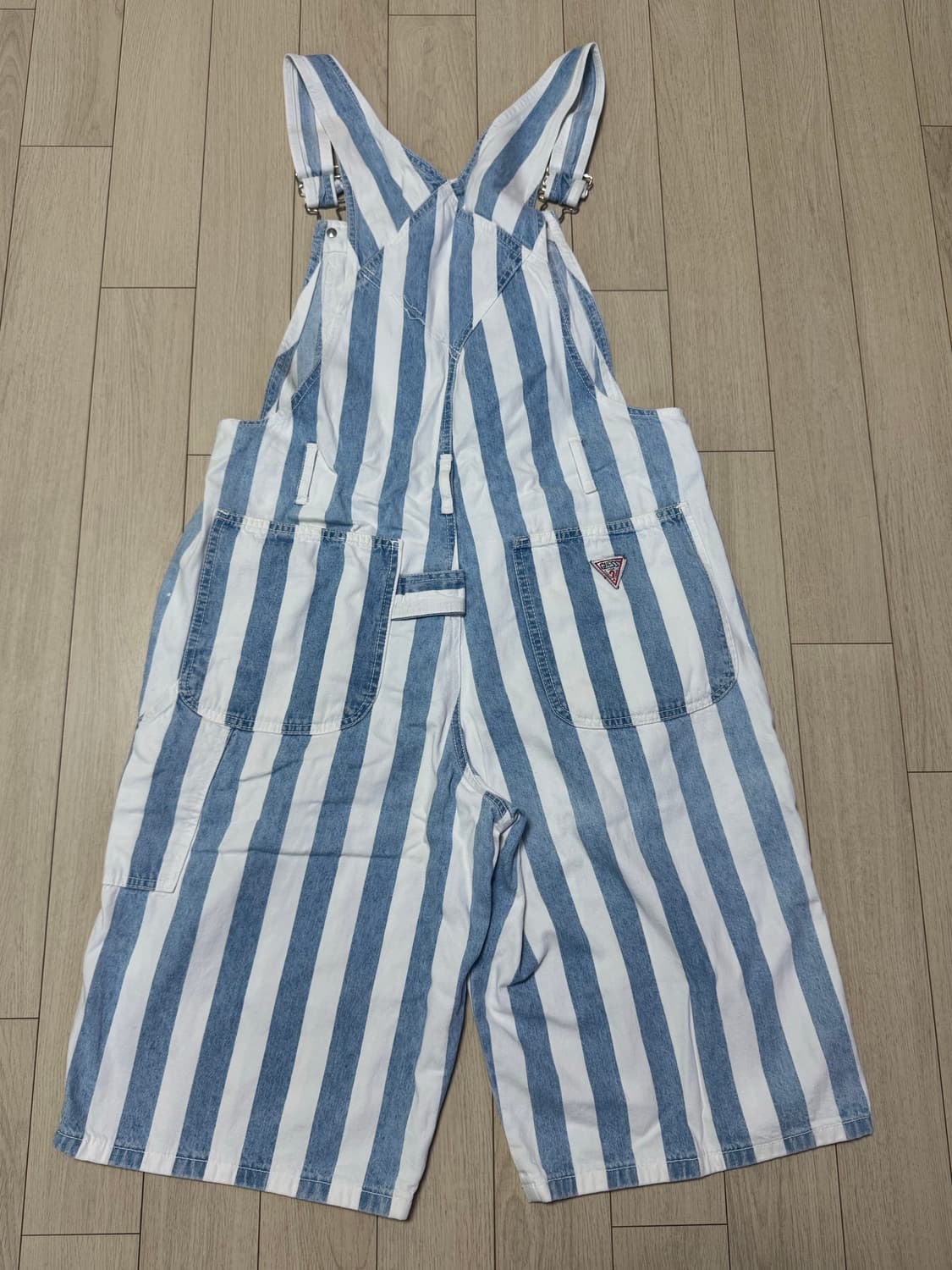 90s 게스 스트라이프 오버롤 (희귀매물) 상품이미지2