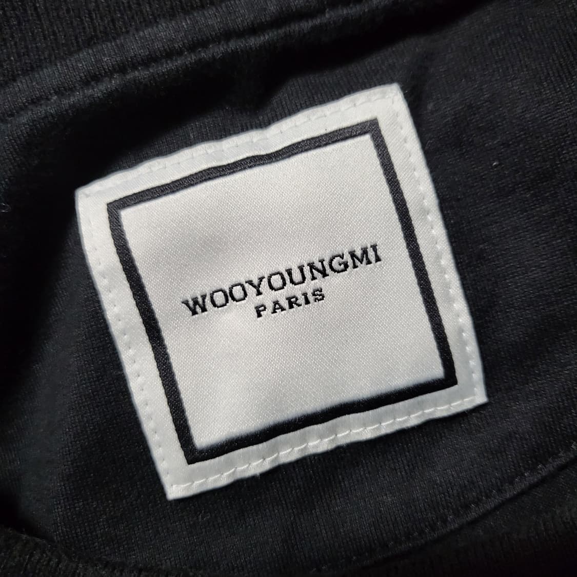 [정품] 50 / 23SS 우영미 나비 백로고 반팔티 상품이미지6