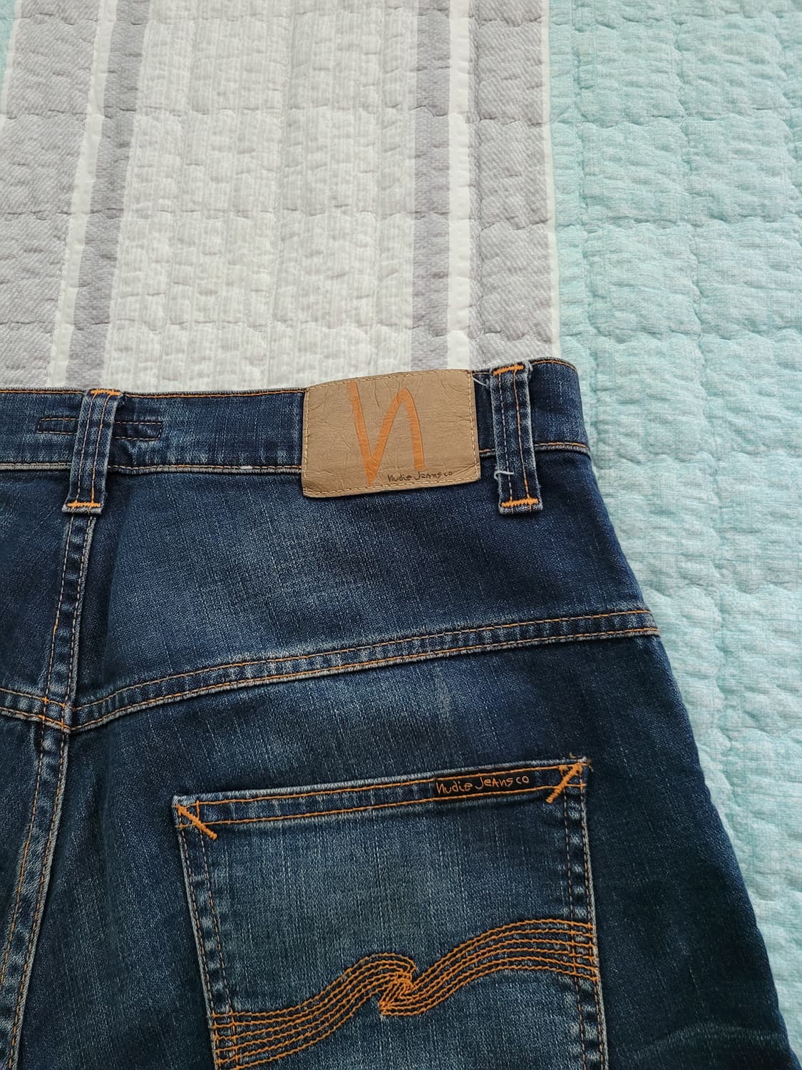 누디진 nudie jean thin finn oscar worn dark 상품이미지8