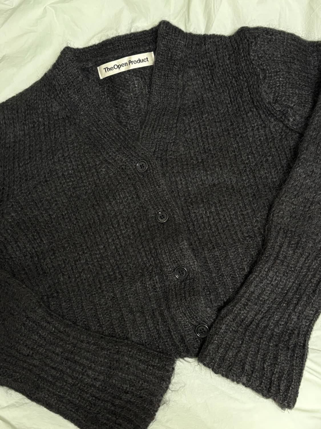 더오픈프로덕트 키드모헤어 가디건 상품이미지2