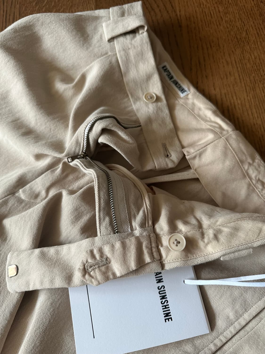 캡틴선샤인 2 Pleats Wide Trousers 상품이미지3