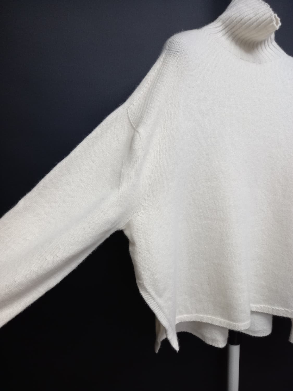 새 모어서울 (몸빼) 춘추동 울 하프넥 풀오버 니트 F 상품이미지6