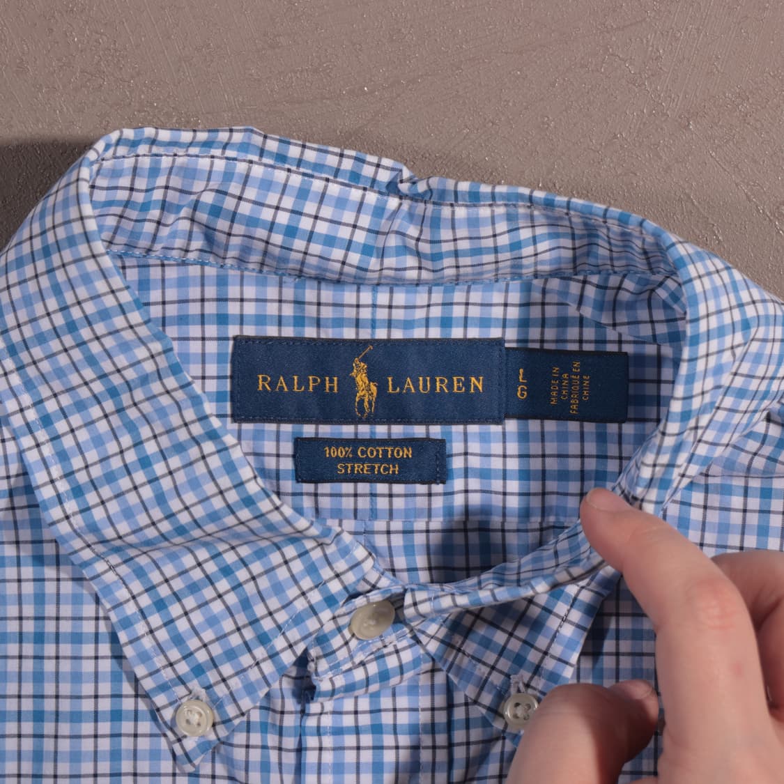 폴로 랄프로렌 체크셔츠 상품이미지3