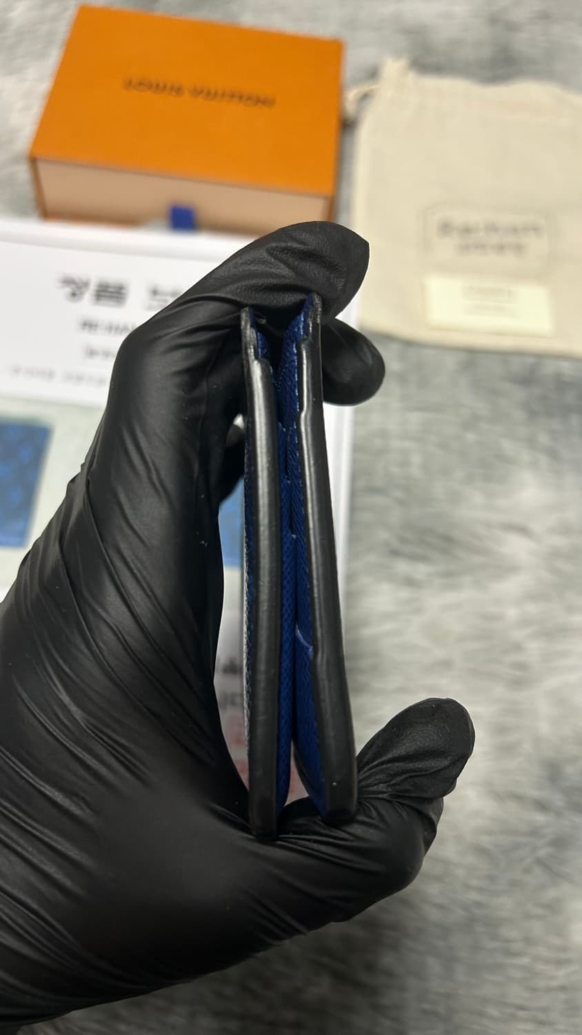 루이비통 코발트블루 반지갑 상품이미지6