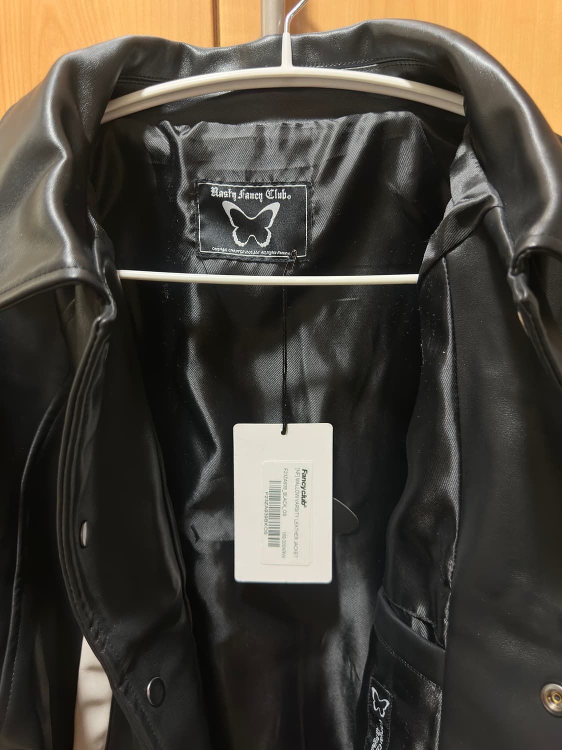 팬시클럽 한정판 바시티 자켓 ONE SIZE 상품이미지2