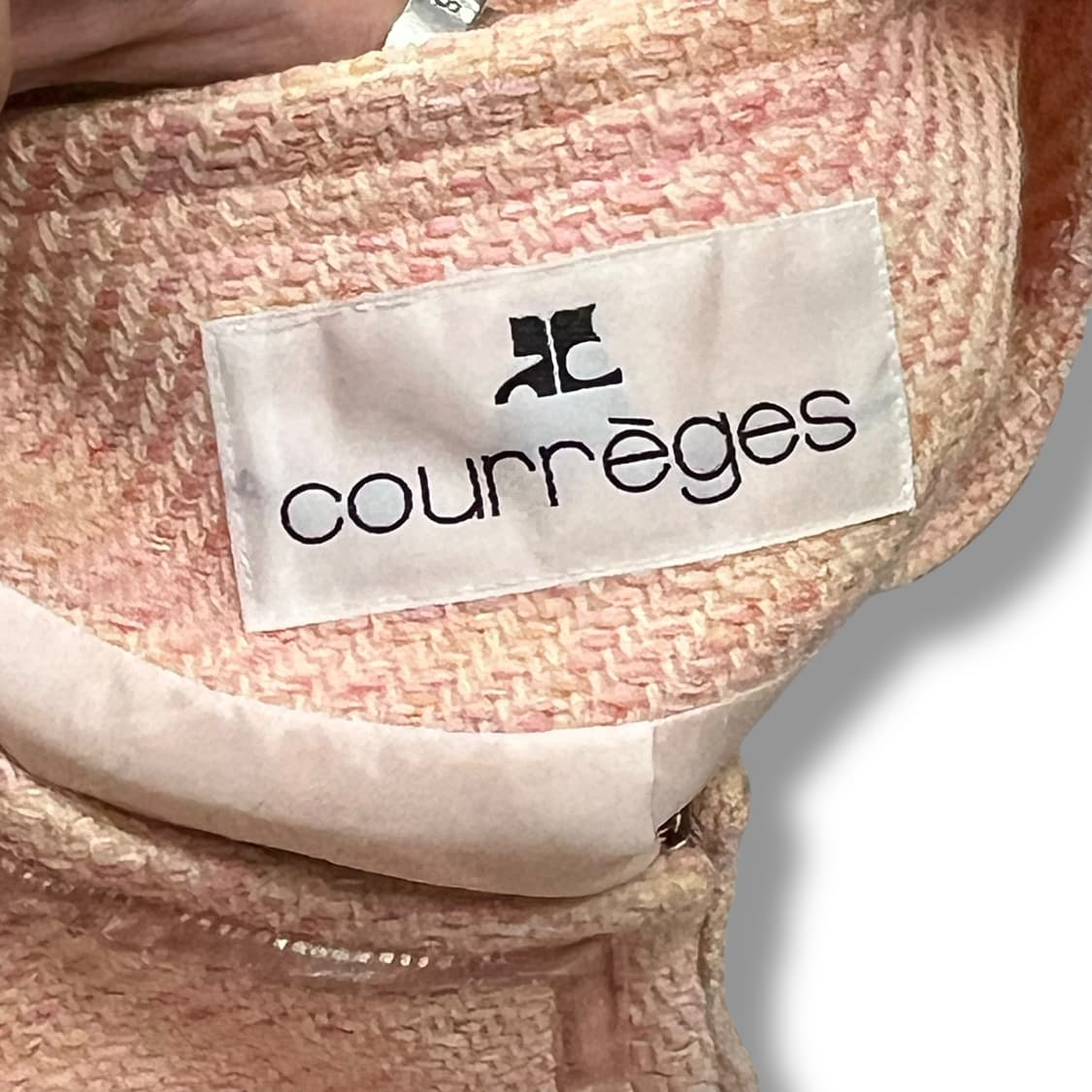 꾸레쥬 리본 트위드 자켓 y14156 상품이미지7