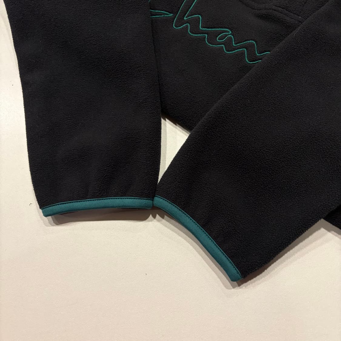 [M] 챔피온 빅로고 블랙 풀오버 플리스 후리스 C959 상품이미지5