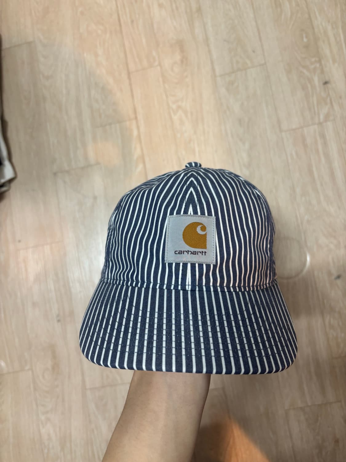 칼하트 wip 스트라이프 볼캡 상품이미지1