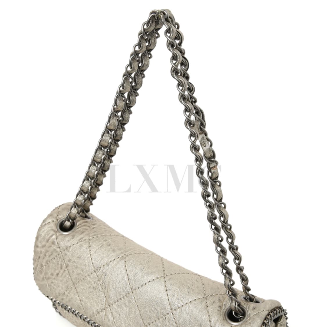 샤넬 칼라거펠트 라이언 체인백 메탈릭골드 플랩 숄더 상품이미지6