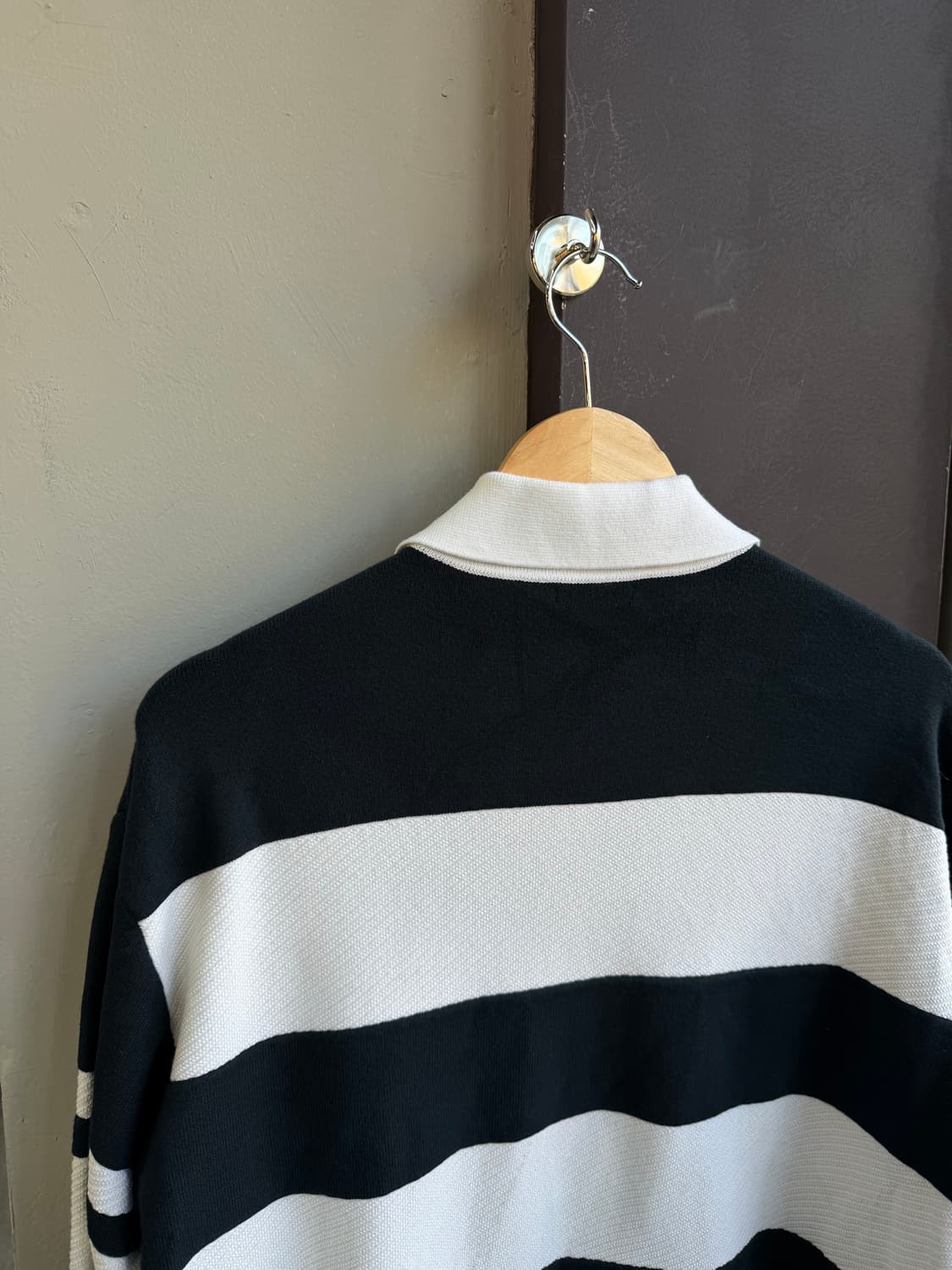 100~105/ 시스템옴므 24FW 럭비 스트라이프 니트 상품이미지6