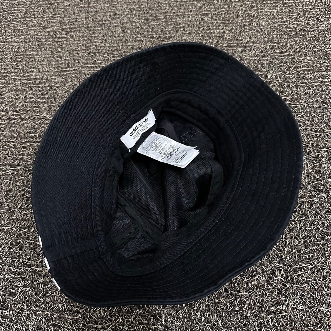 아디다스 아디컬러 버킷햇 벙거지 힙합 등산 모자 블랙 상품이미지5