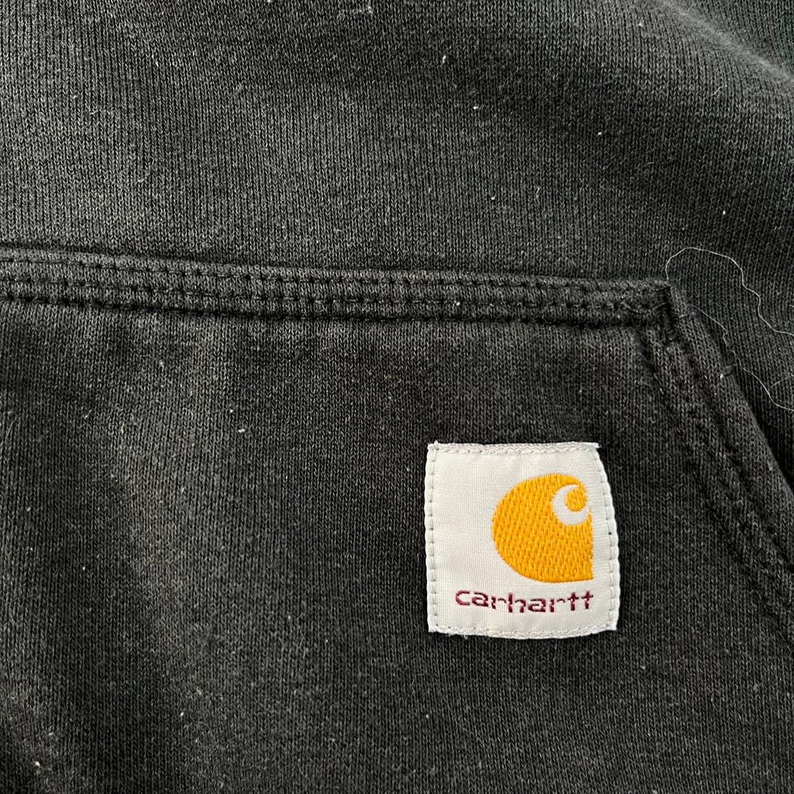 100 칼하트 블랙 후드집업 상품이미지3