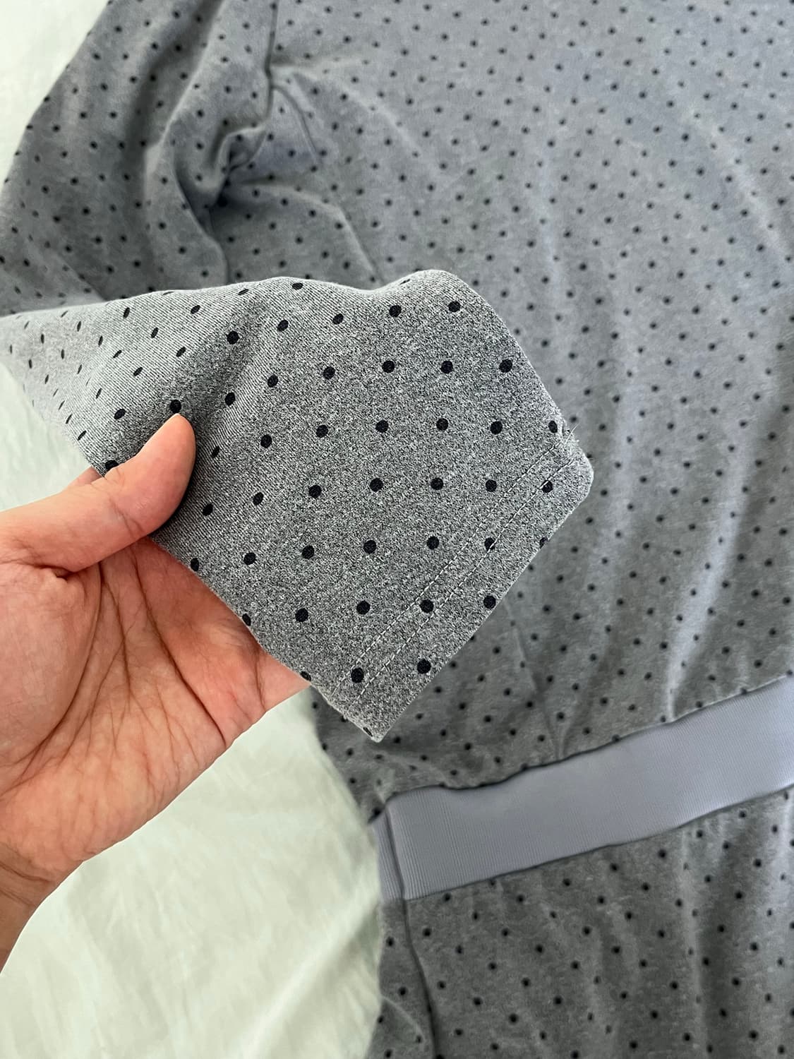 샬롬클럽 MOLA DOT HOODY DRESS  상품이미지5