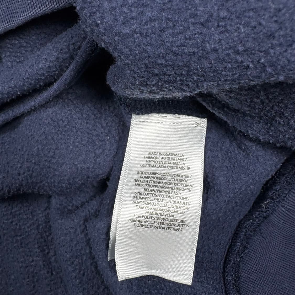 폴로 랄프로렌 네이비 폴로 베어 후드티 상품이미지4