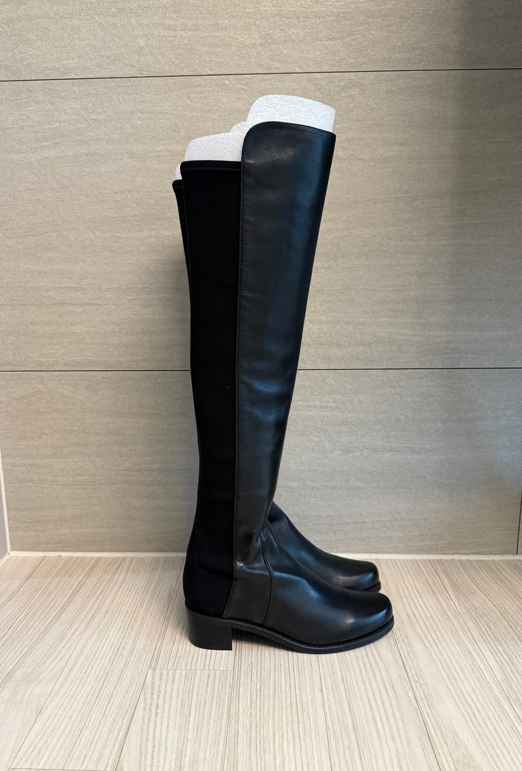 [새상품] 스튜어트 와이츠먼 리저브 블랙 니하이 부츠 상품이미지2