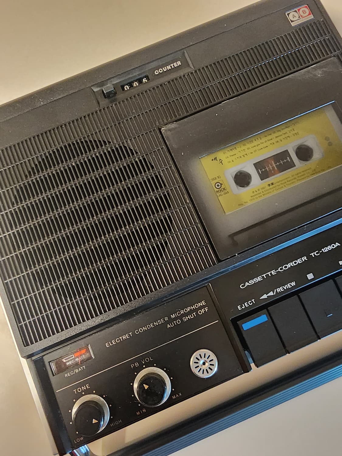 소니 빈티지 카세트 플레이어 TC-1260A 상품이미지3