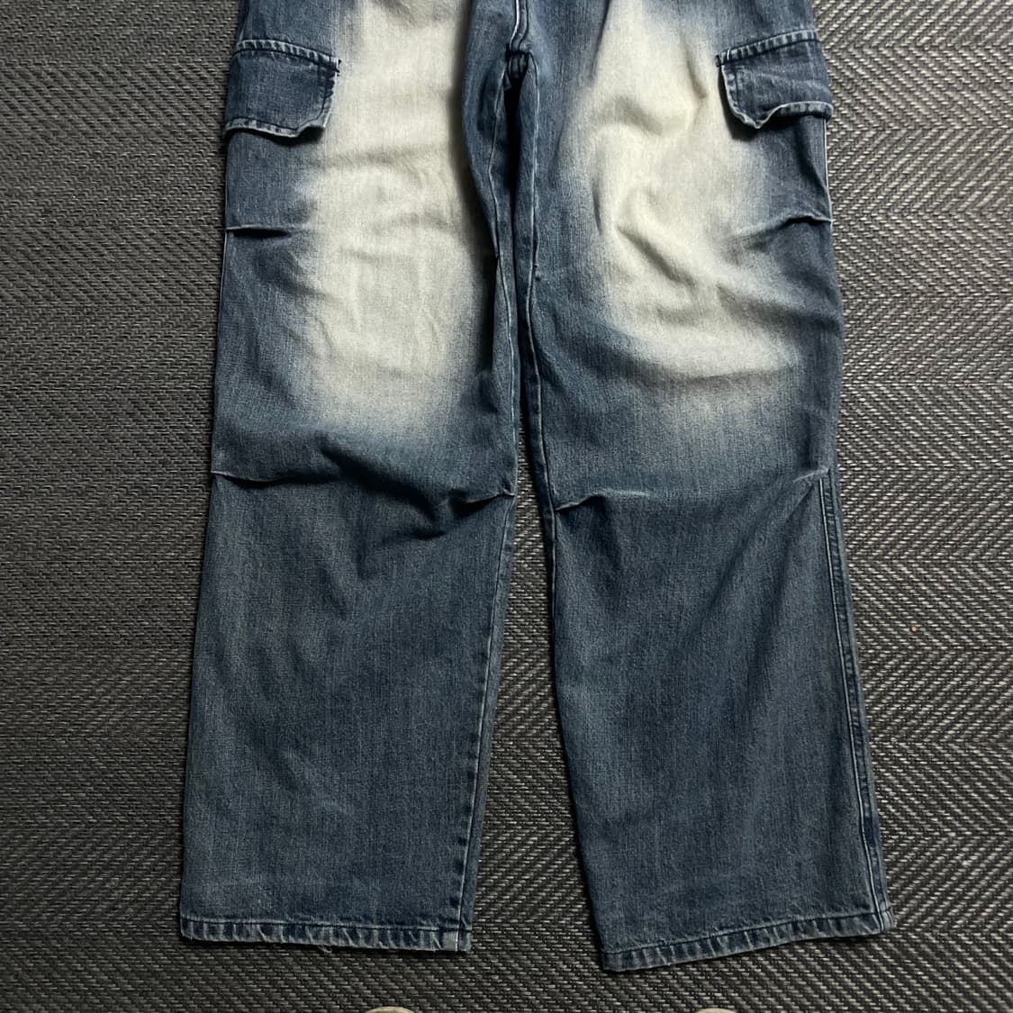 GO JEANS 빈티지 워싱 카고 데님 팬츠o 5460 상품이미지2