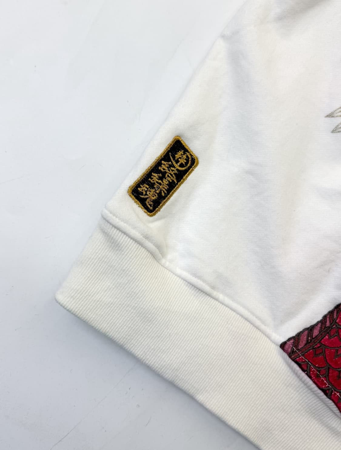 카라쿠리 타마시 드래곤 앤 피닉스 엠브로이드 스웻셔츠 상품이미지4