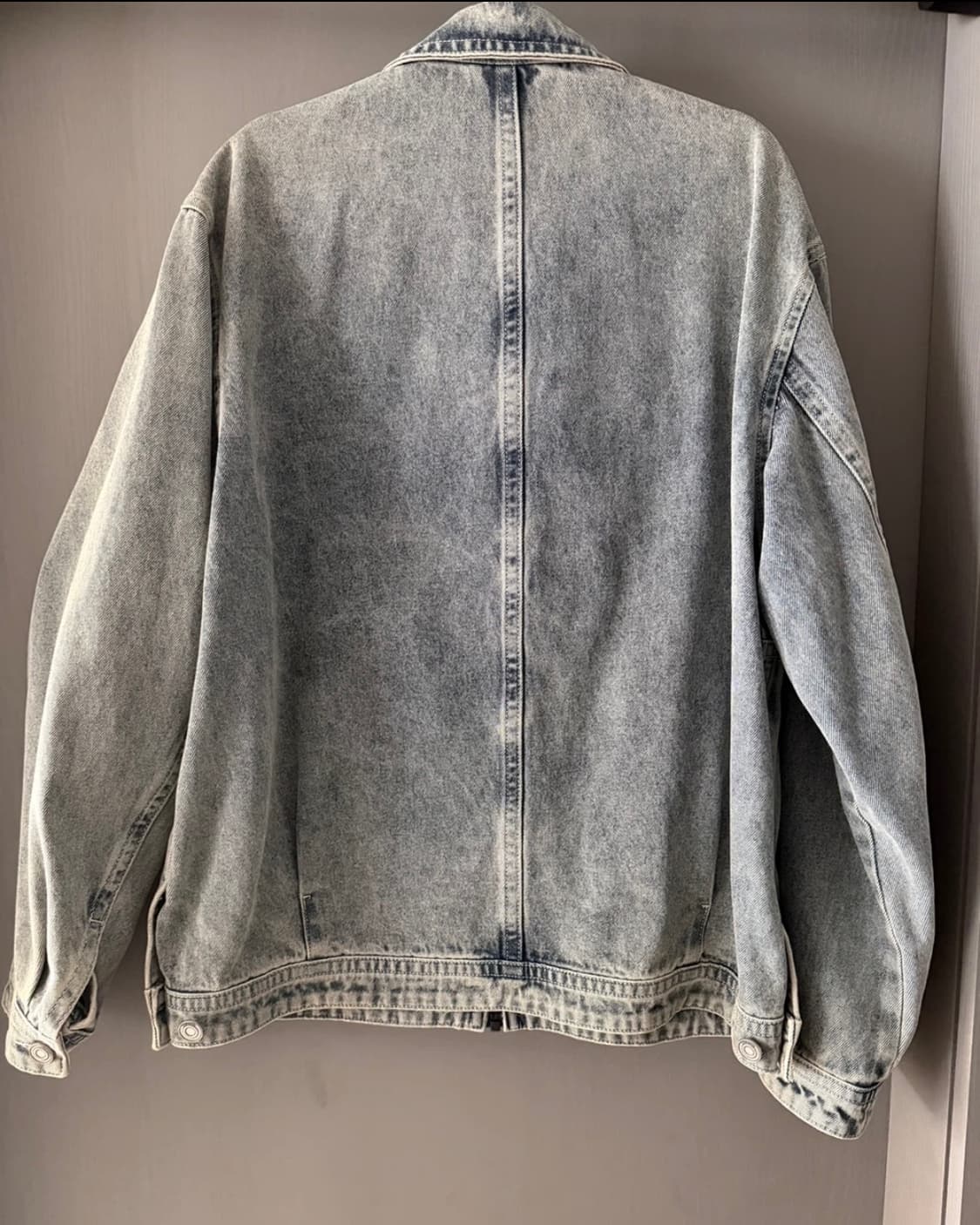 (이번주만이가격)에피그램 인디고 데님 집업 셔켓 상품이미지2