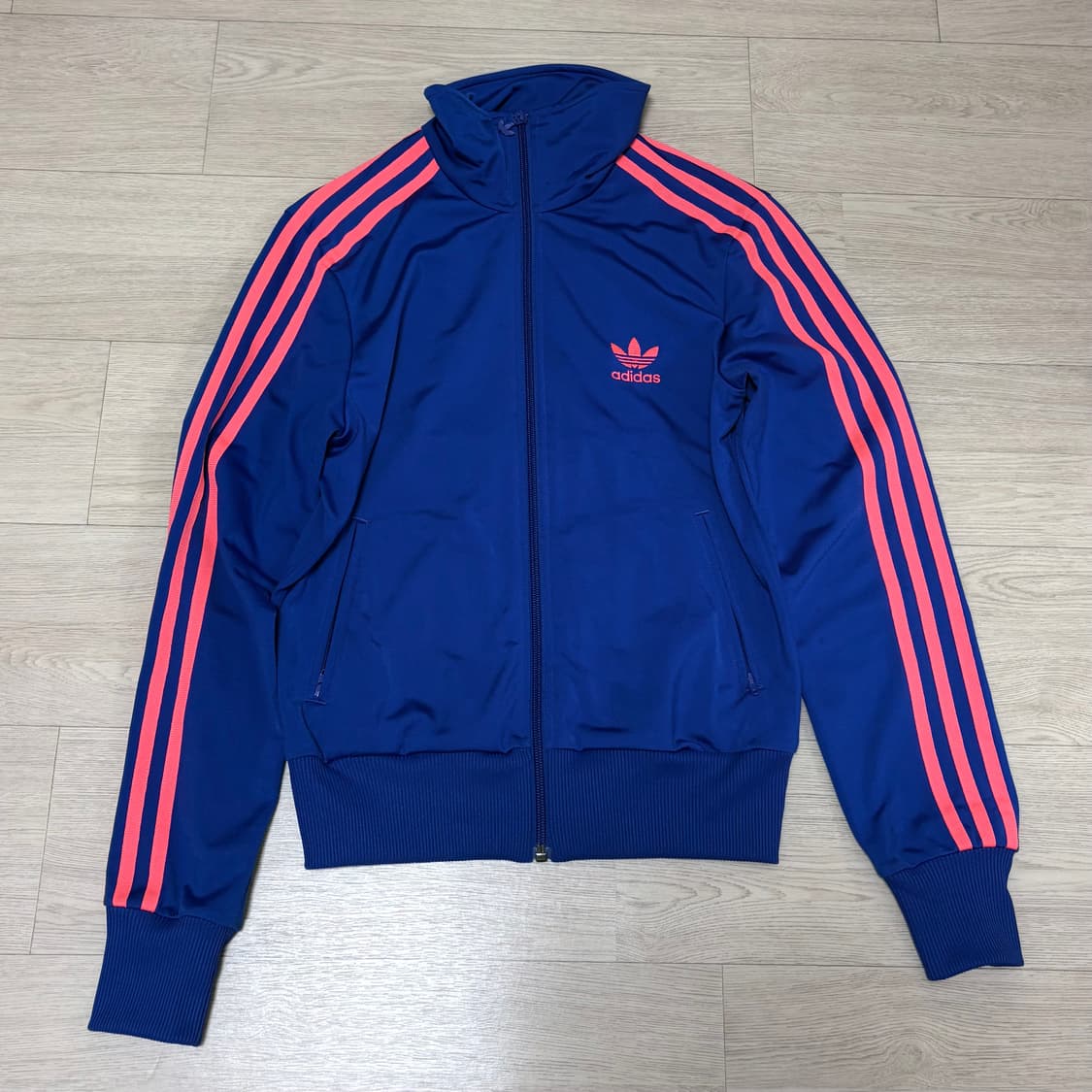 아디다스 파이어버드 트랙탑 블루 핫핑크 져지 90 상품이미지2