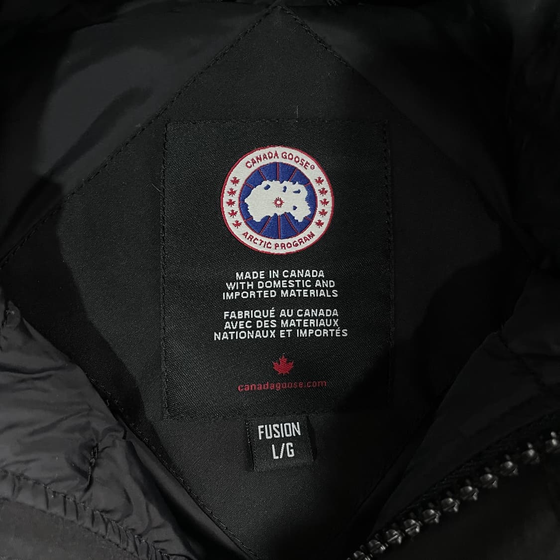 캐나다구스 블랙 다운 패딩 상품이미지9