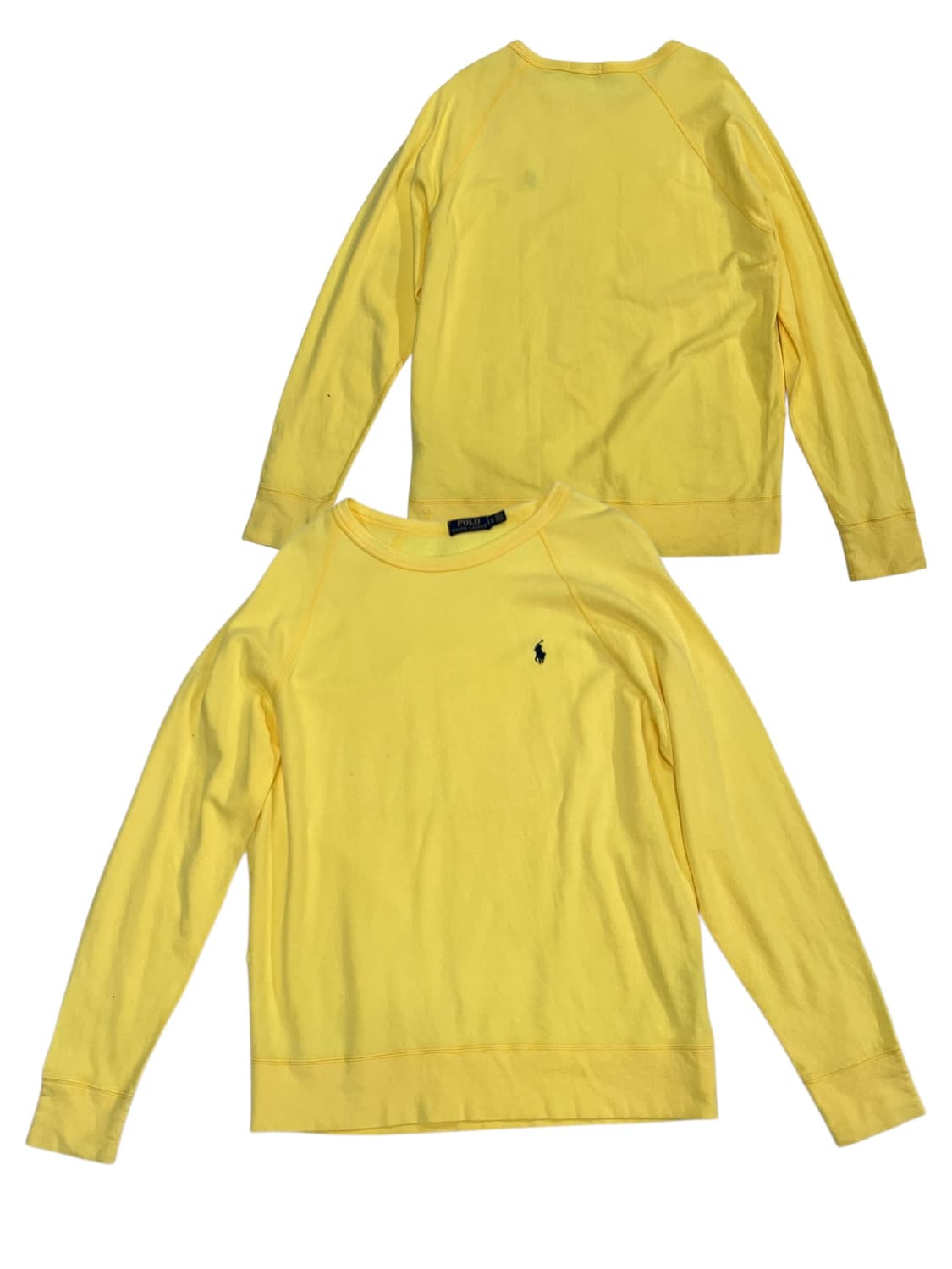 폴로 랄프로렌 옐로우 맨투맨 티셔츠 L 상품이미지1
