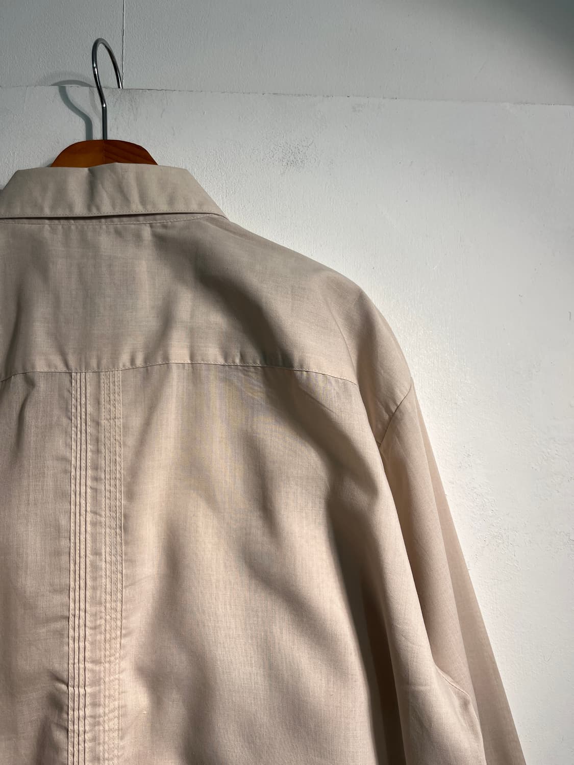 Guayabera shirts (쿠바 셔츠) 긴팔 M 상품이미지9