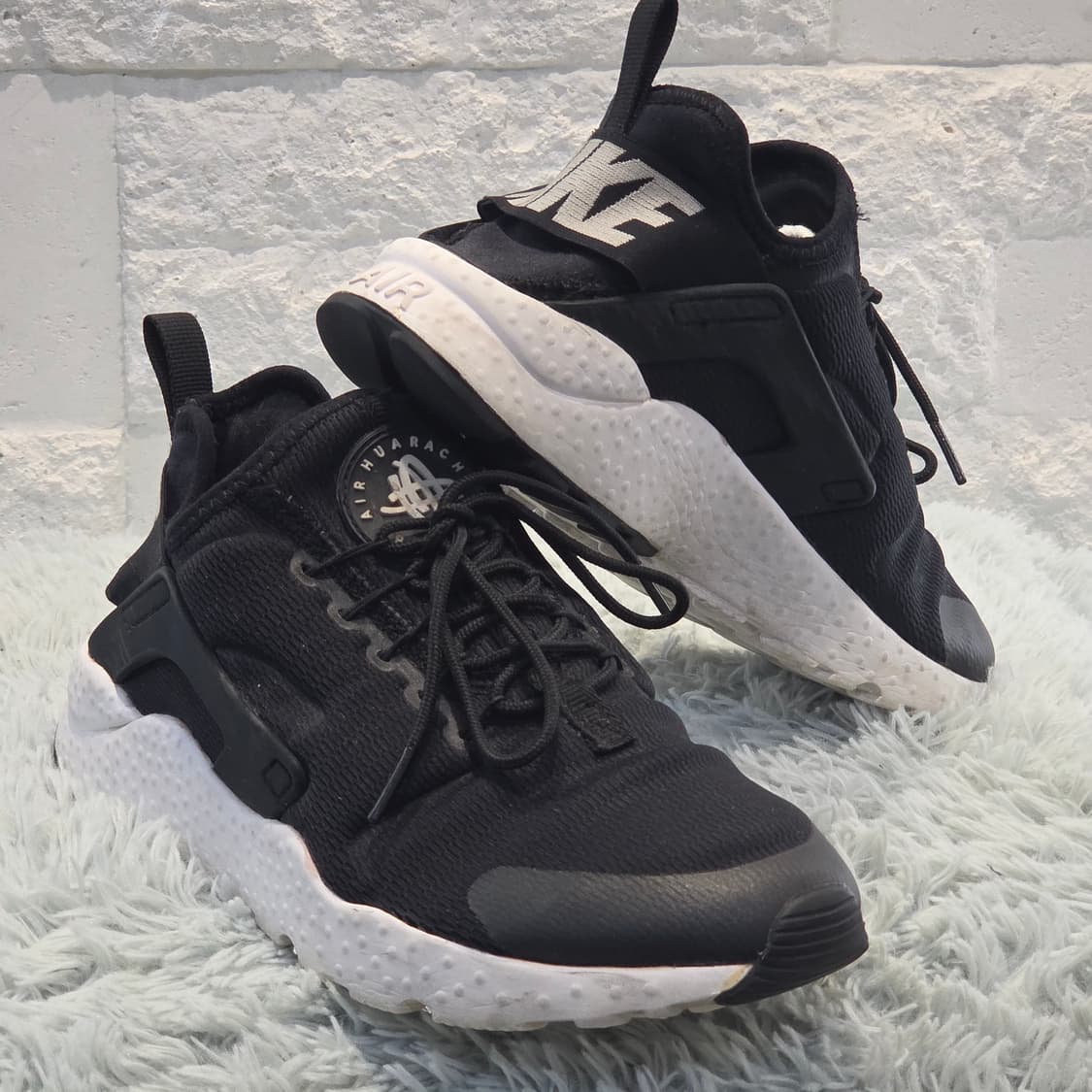 6a-15:나이키 에어 후아치 런 울트라 블랙(240) 상품이미지4