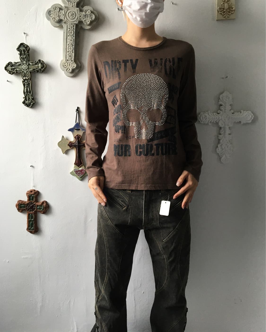 Cubic skull sleeve 상품이미지5