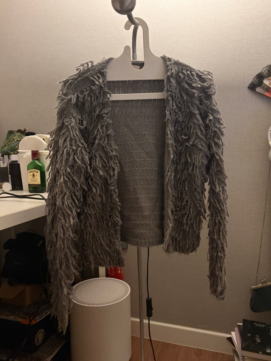 빈티지 그레이 가디건 상품이미지1