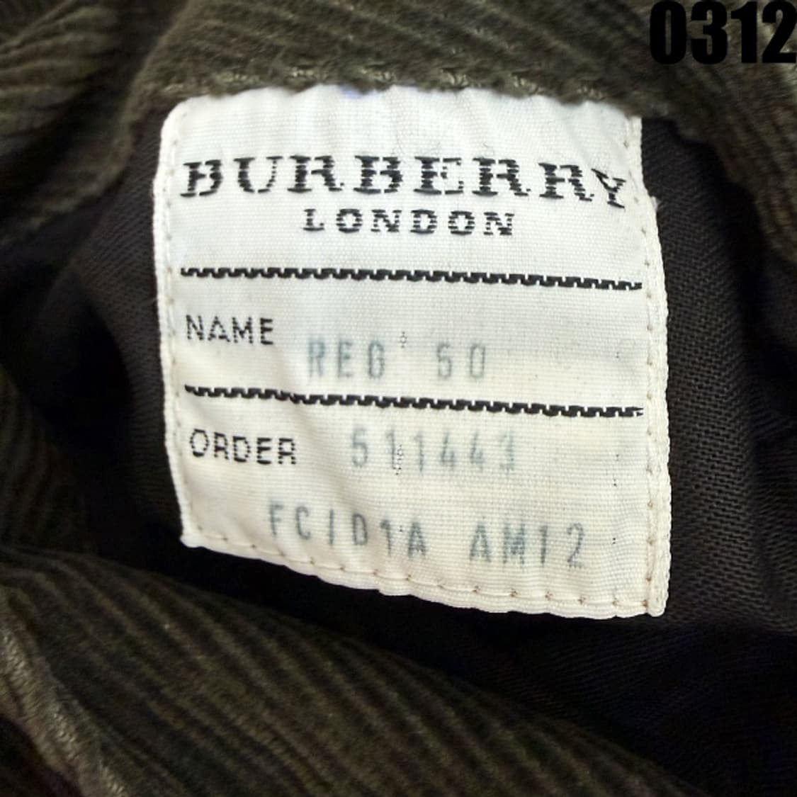 버버리 리버시블 집업 자켓 XL 0312 상품이미지4