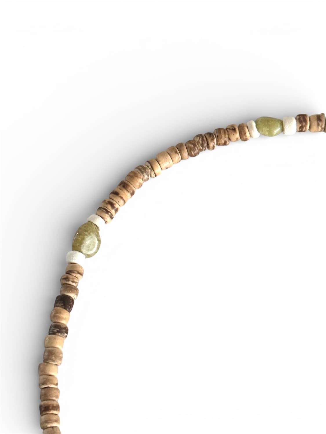 코코넛 옐로우오팔 원석 목걸이 상품이미지3