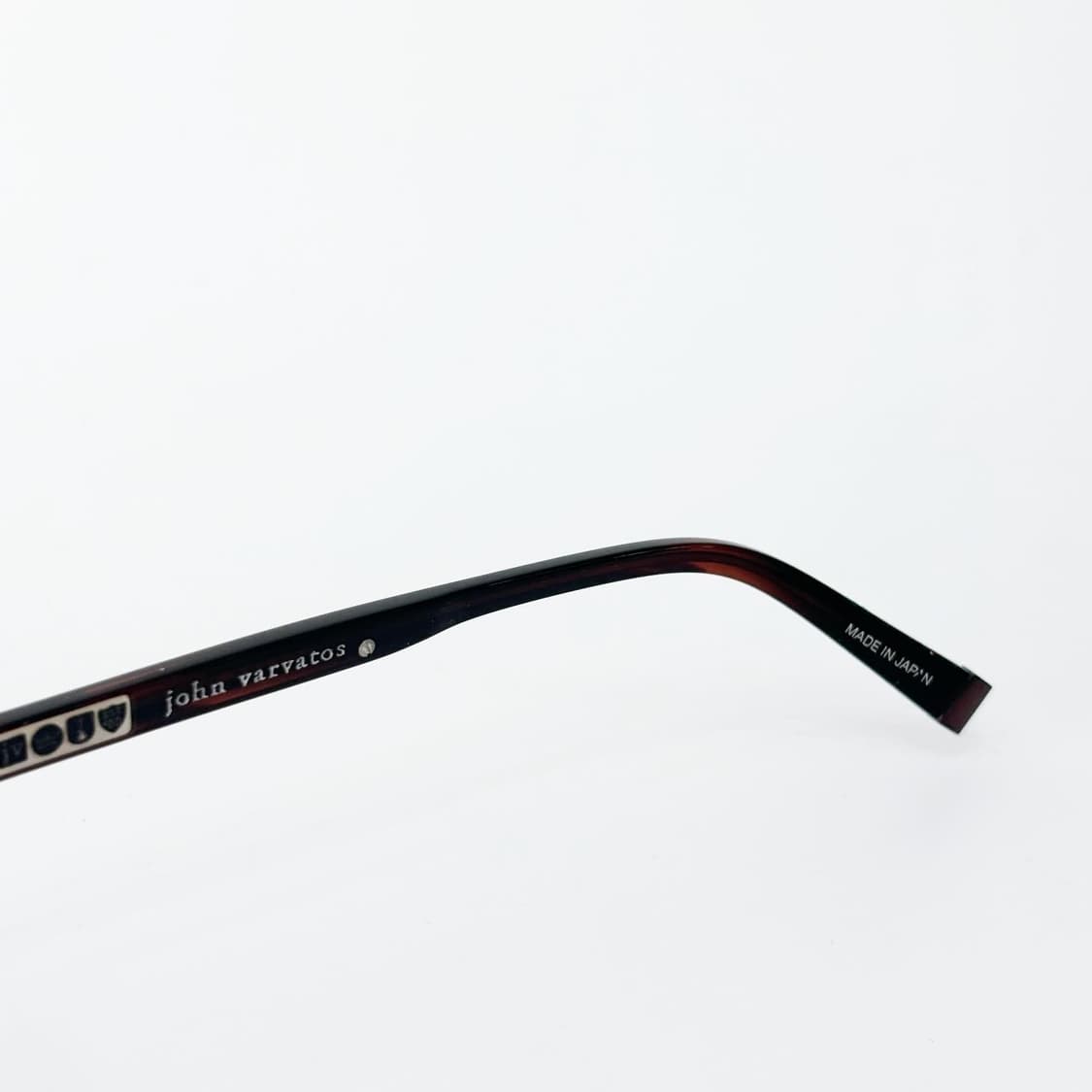 John Varvatos 브라운 메탈 데드스탁 빈티지안경 상품이미지3