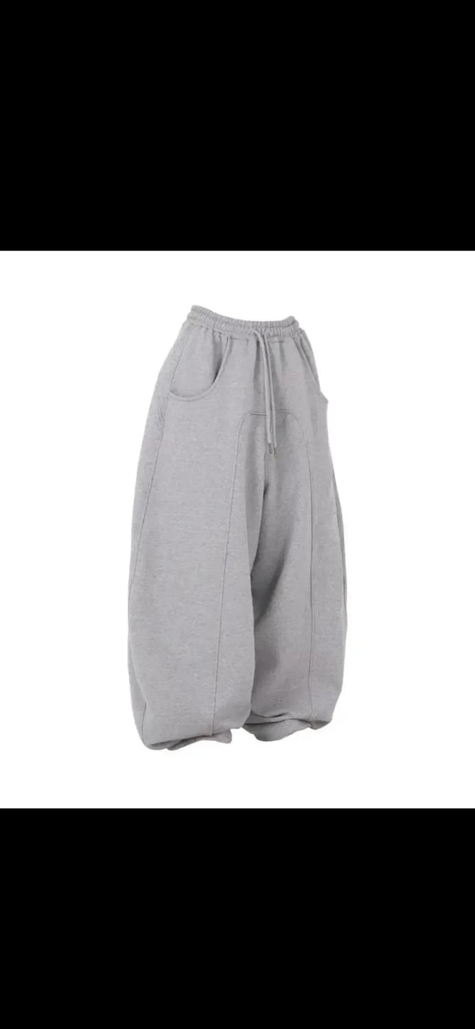 뉴치프시크dp 스웻팬츠 블랙 상품이미지1