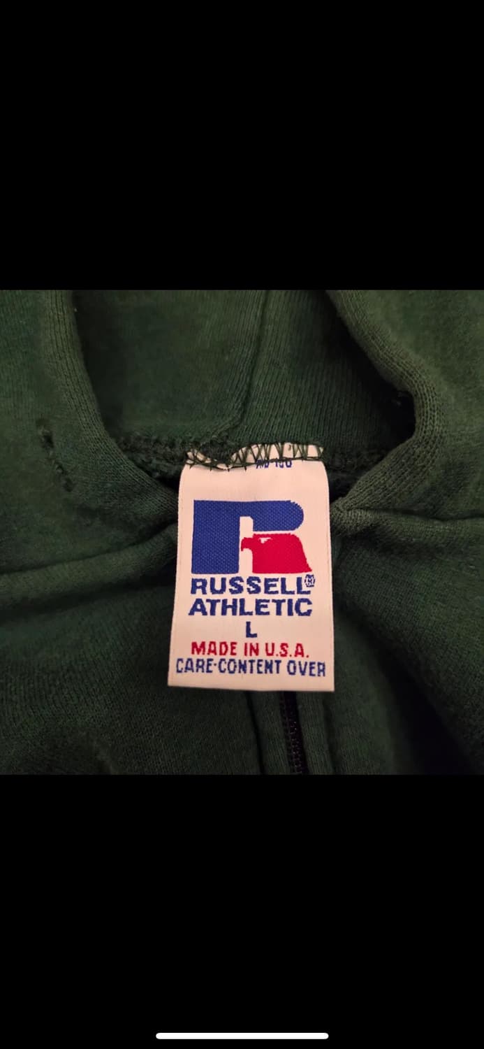 90s 빈티지 러셀 후드집업 L 상품이미지5