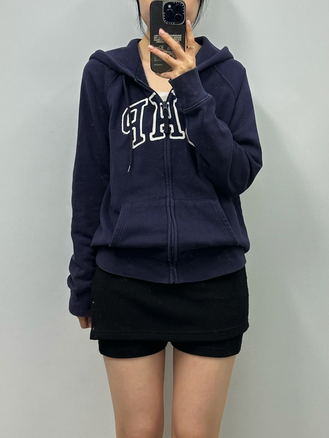 Gap 갭 네이비 후드집업 상품이미지1