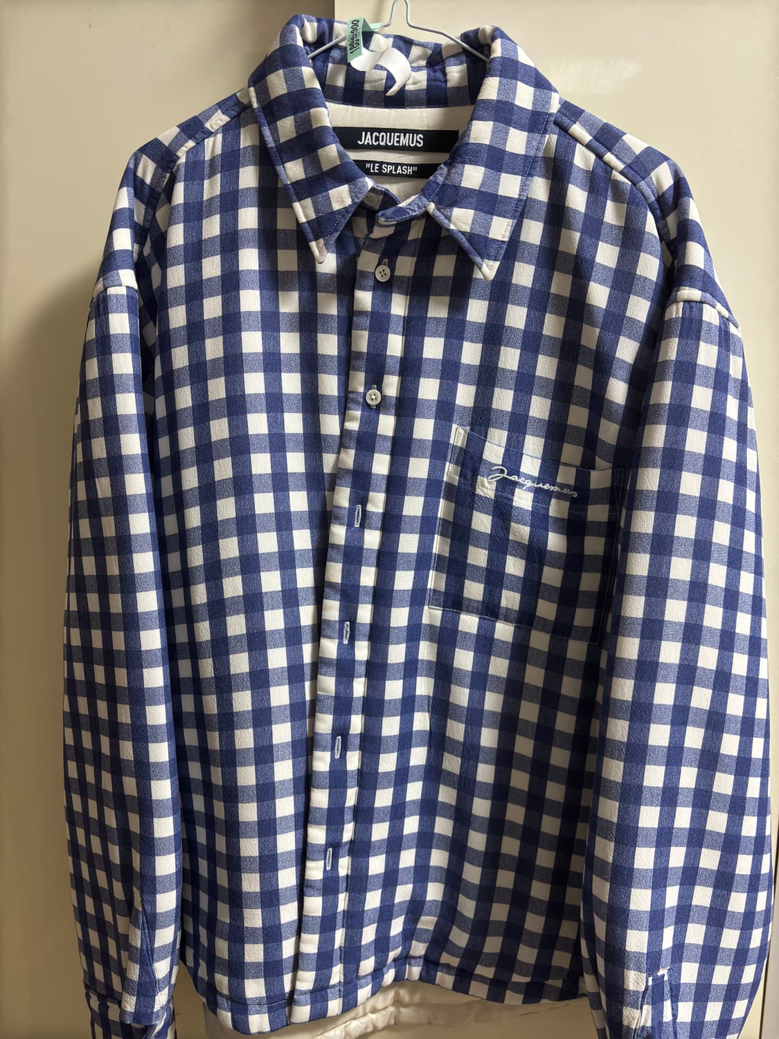 48) Jacquemus 블랑제 패디드 자켓 깅엄 상품이미지2