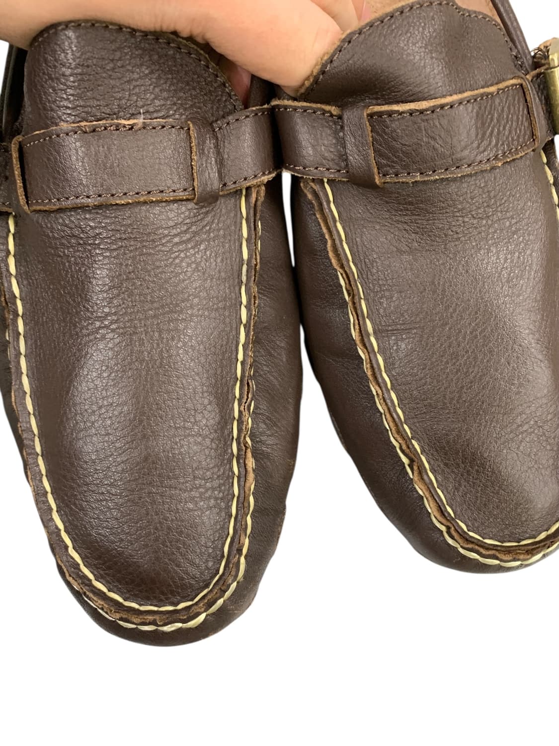 폴로랄프로렌 아클리버클 로퍼 다크 브라운 9D(270) (Gr-3203) 상품이미지7