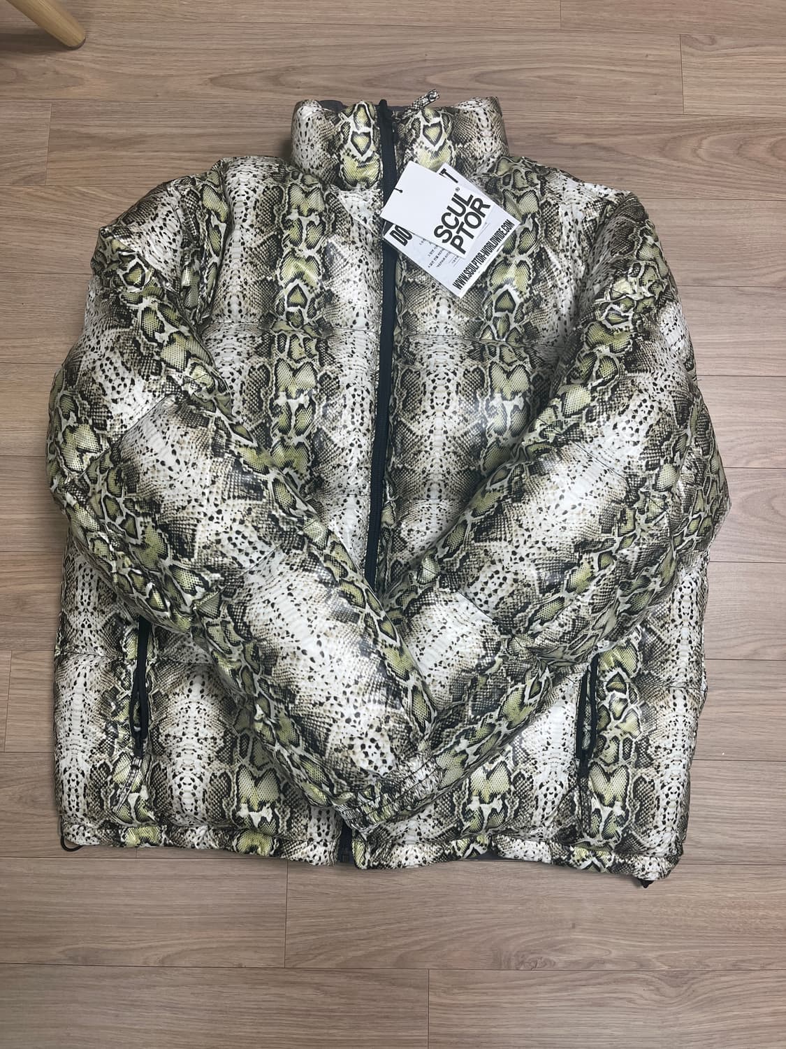 새상품/ 스컬프터 리버시블 패딩 L 상품이미지1