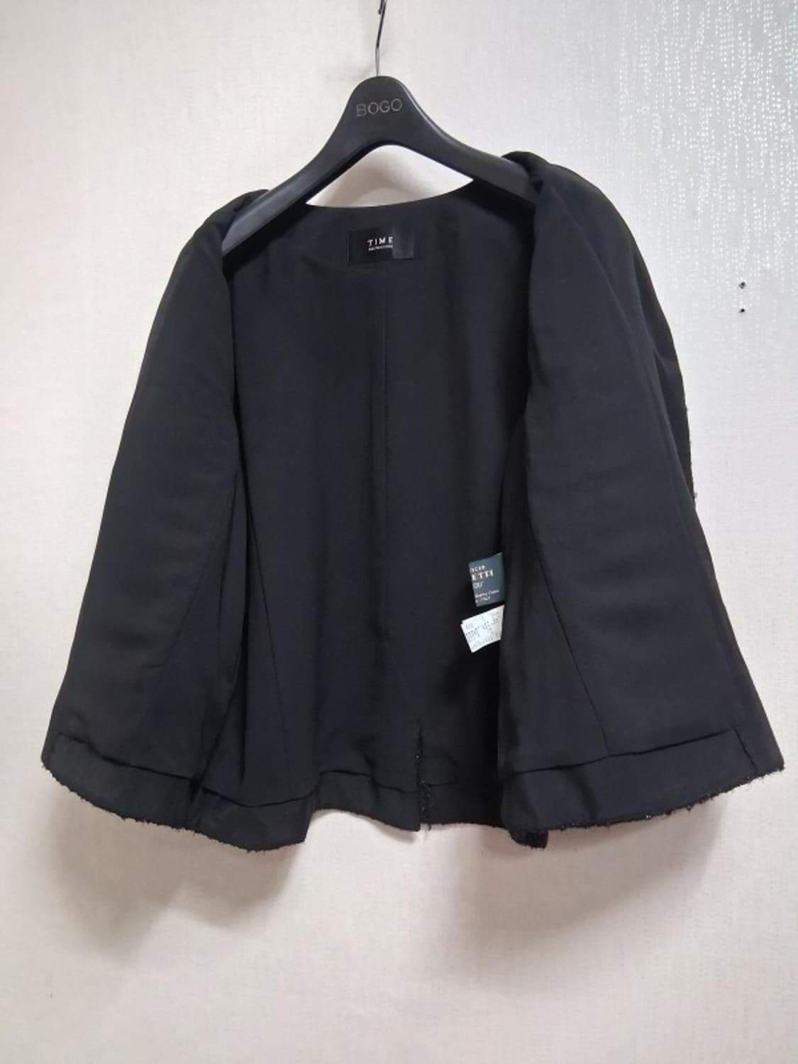 TIME 타임 블래 트위드 반팔쟈켓 66반 적당
국내 한섬정품
춘추 반팔 상품이미지4